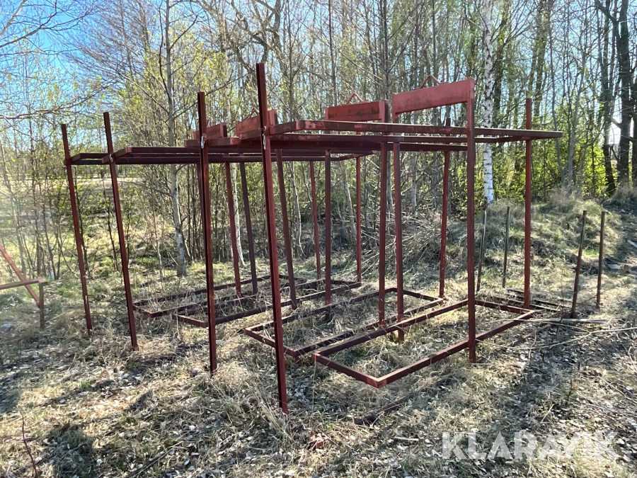 Metallställning 4st