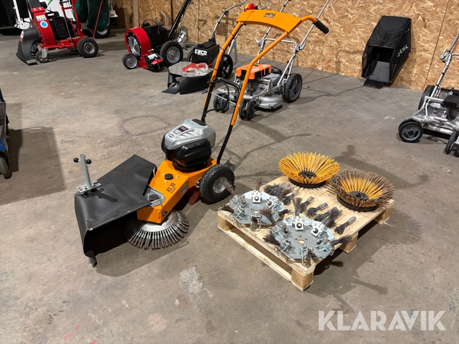 Ogräsborste AS Motor 30E WeedHex