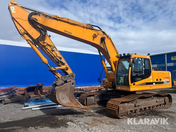Grävmaskin Hyundai Robex250LC-7