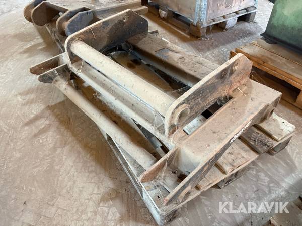 Redskapsadapter hydraulisk Norje Manitou till Stora BM