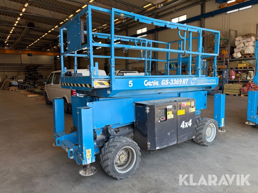 Saxlyft Genie GS-3369 RT 4X4 diesel