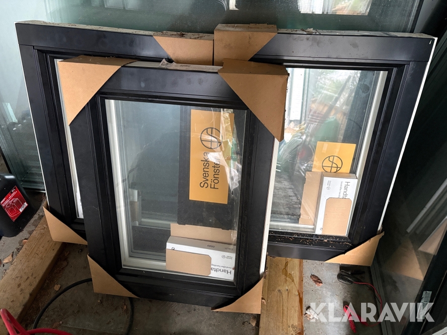 Fönster treglas Svenska fönster trä/alu sido in 2+1Glas F1