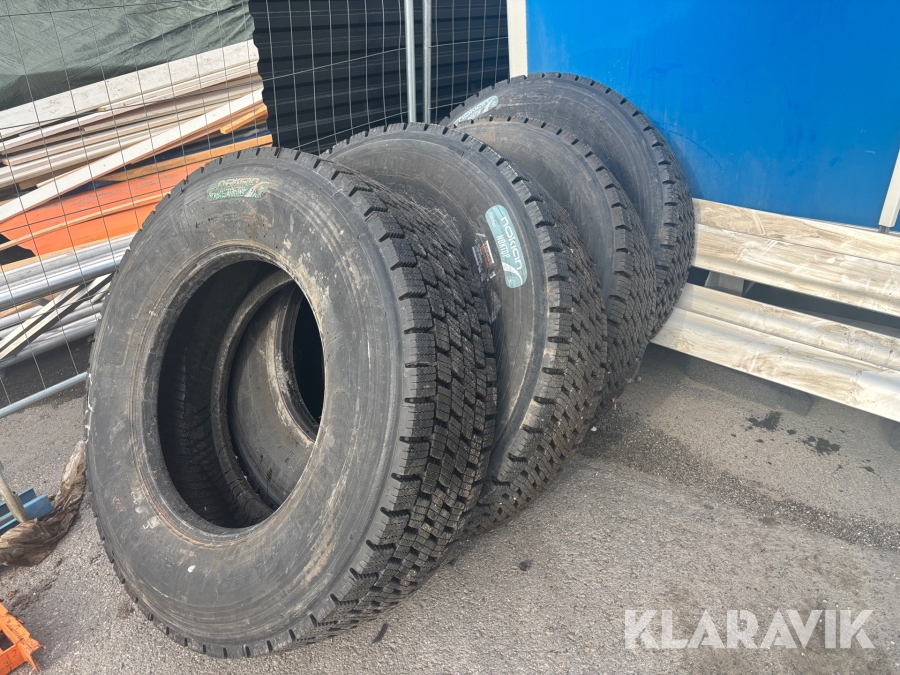 Lastbilsdäck Nokian Hakkapeliitta 315/70R22,5 4st