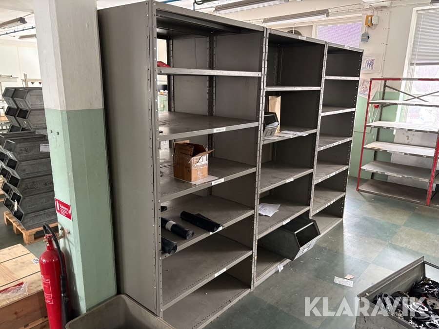 Lagerhyllor 3st sektioner