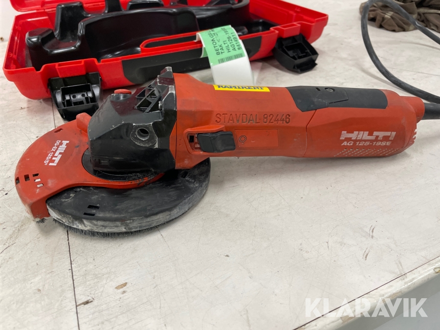 Betongslip vägg / tak Hilti AG 125-19SE