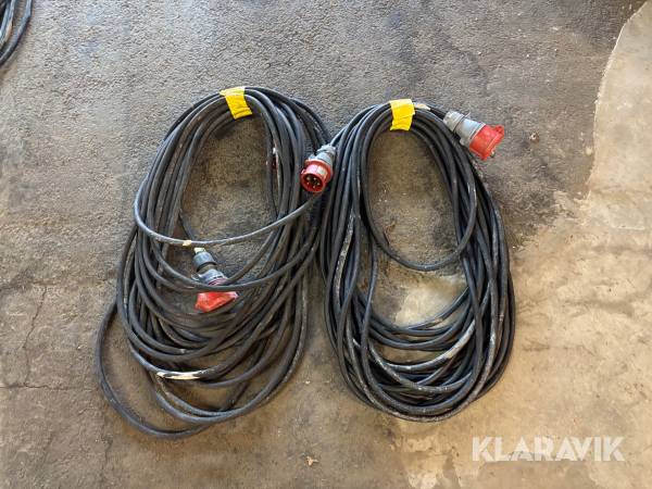 Kabel 16amp 2 st