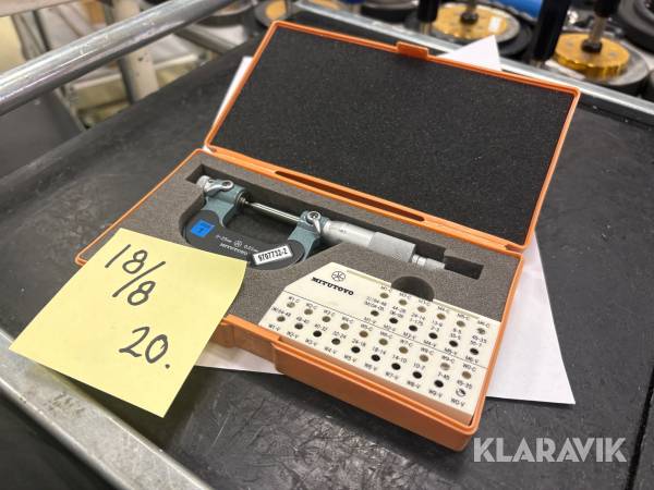 Gängmikrometer Mitutoyo 126-125 0-25mm