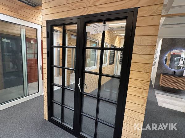 Parfönsterdörr utåtgående Nordiska Fönster Norrland Plus