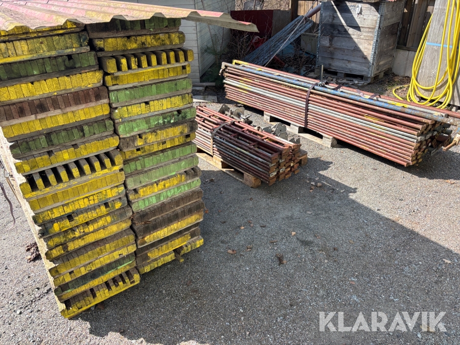 Parti med ställning Haki ca 21m