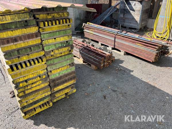 Parti med ställning Haki ca 21m