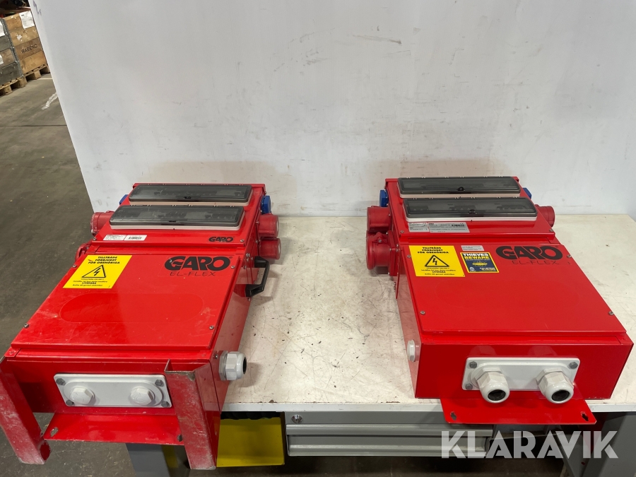 Trappcentraler 100A Garo U GTC100-01/12206-31, U GTC100/01/13206-31