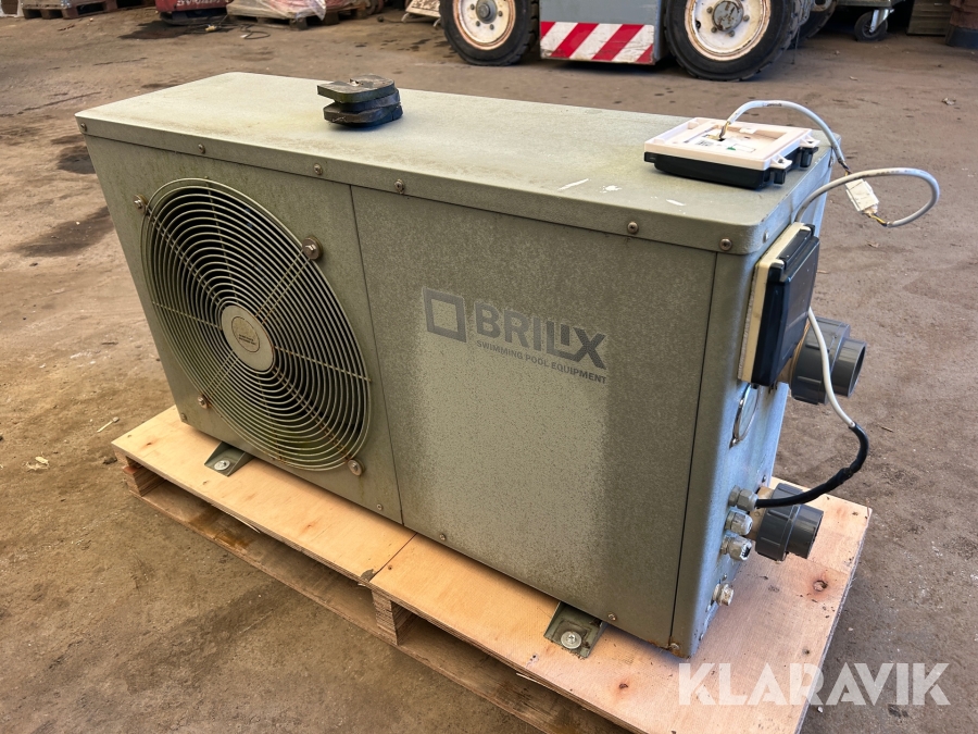 Poolvärmepump Brilix 2 tum