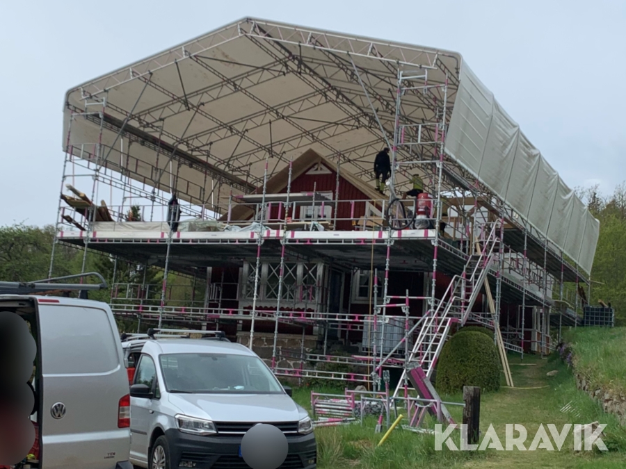 Väderskydd Haki 12x21 m