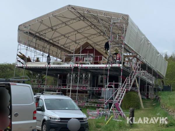 Väderskydd Haki 12x21 m