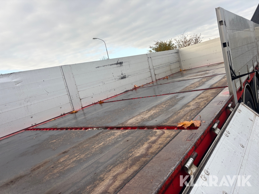 Kranbil Scania G410 Brädgårdsbil