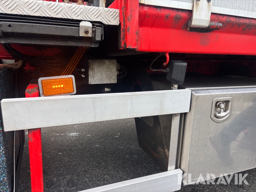 Kranbil Scania G410 Brädgårdsbil