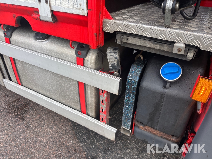 Kranbil Scania G410 Brädgårdsbil