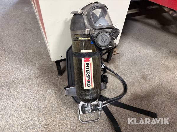 Rökskydd/ rökdykarutrustning Interspiro komposittank 6.7l