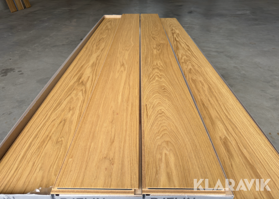 Ekgolv Woodura, 5-G klickgolv, 1-stav ,87 kvm, Natural Oak, 1-Stav, XL(Select)