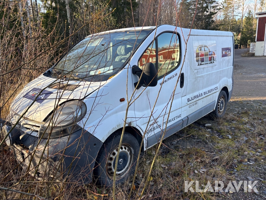 Skåpbil Nissan Primastar dCi 100