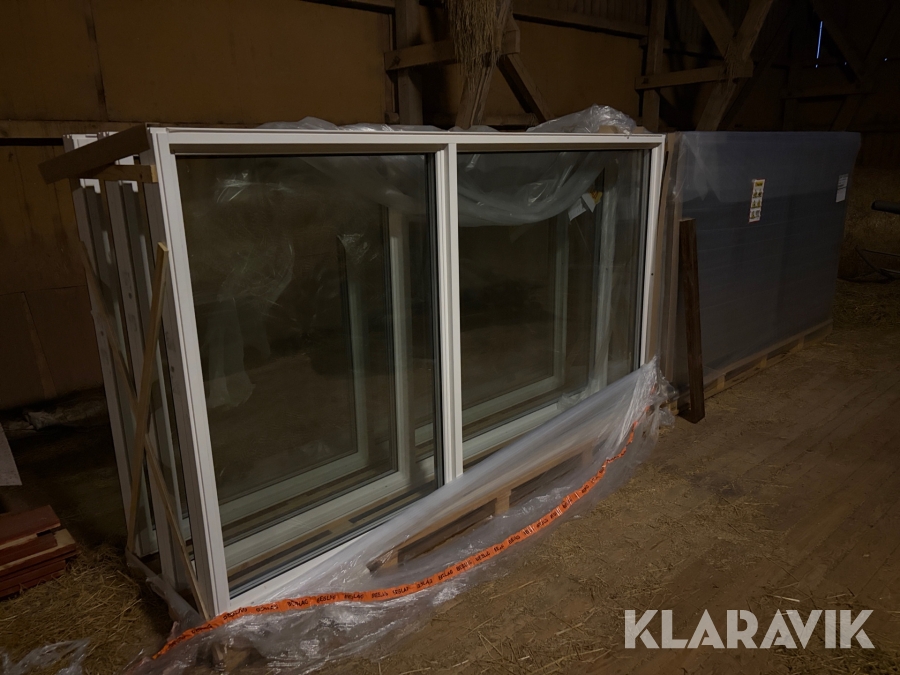 Fönster NorDan 1590x2800 mm 6 st