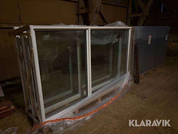 Fönster NorDan 1590x2800 mm 6 st
