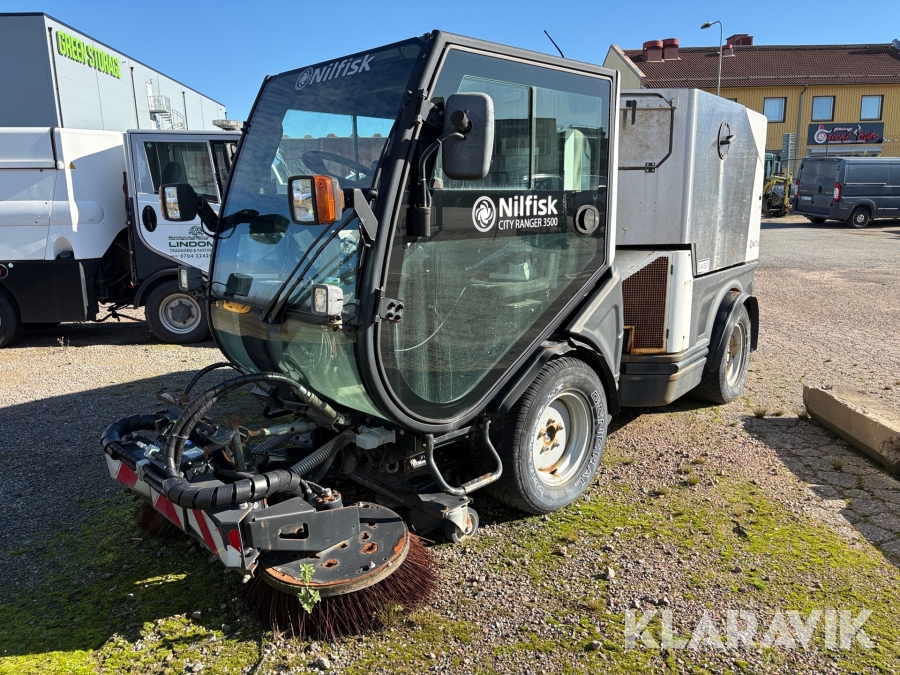 Sopmaskin Nilfisk City Ranger 3500 midjestyrd