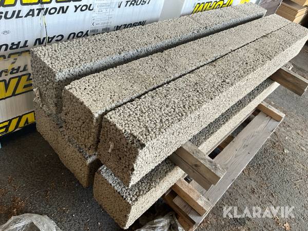 Lättklinkerbalk 6st