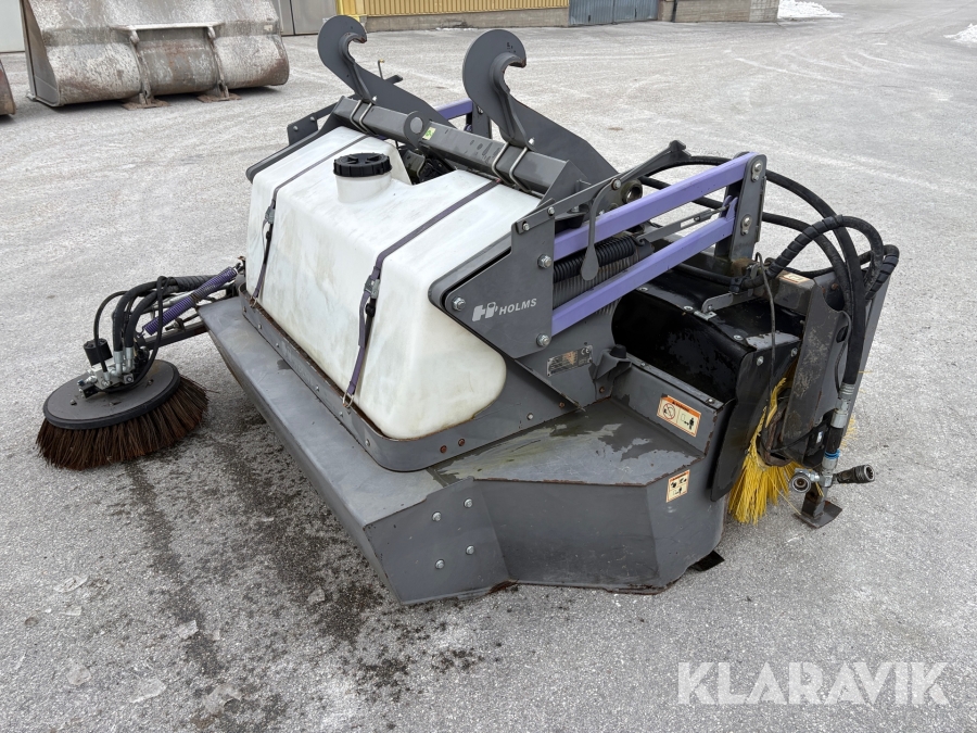 Sopskopa Holms 300-2,2 med kantborste och vatten Stora BM