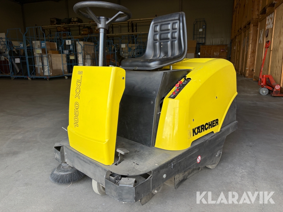Åkbar sopmaskin Kärcher KMR 1050 XXL