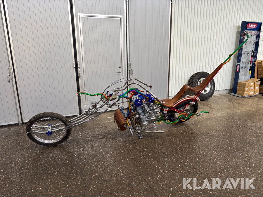 Utställnings-MC Flower Bike