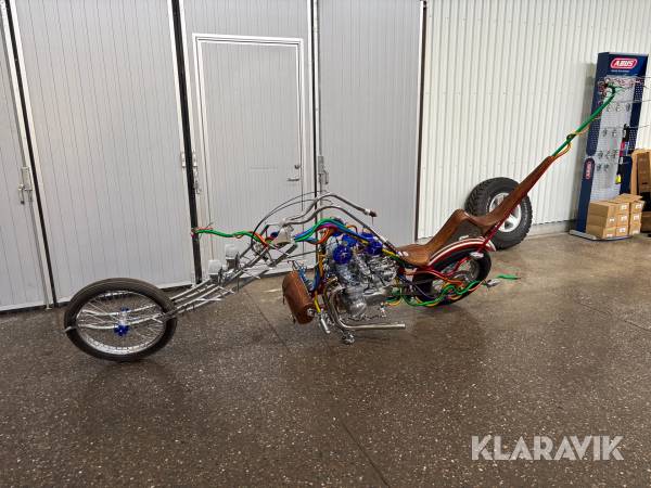 Utställnings-MC Flower Bike