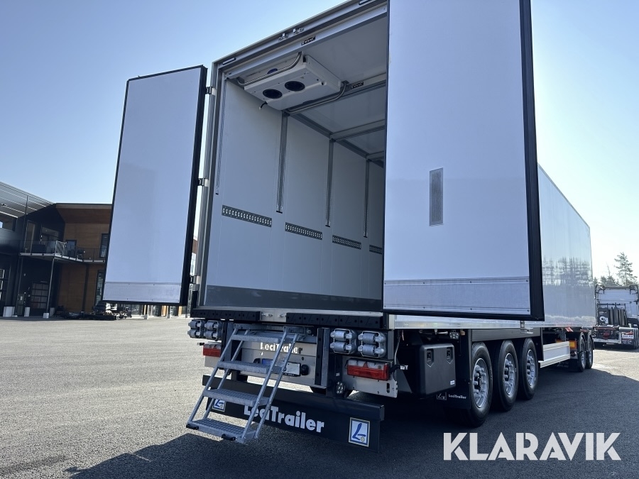 Släp Hakarps + LECI TRAILER Dolly + 13,6 FRC Trailer fullhöjd med bommar, thermotrailer