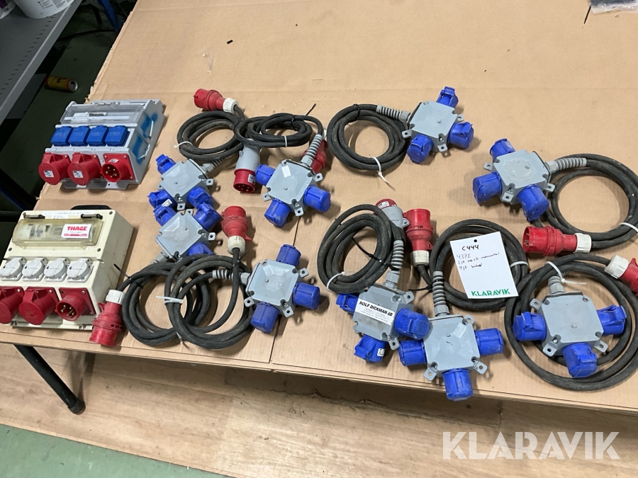 Elcentraler och kablar 