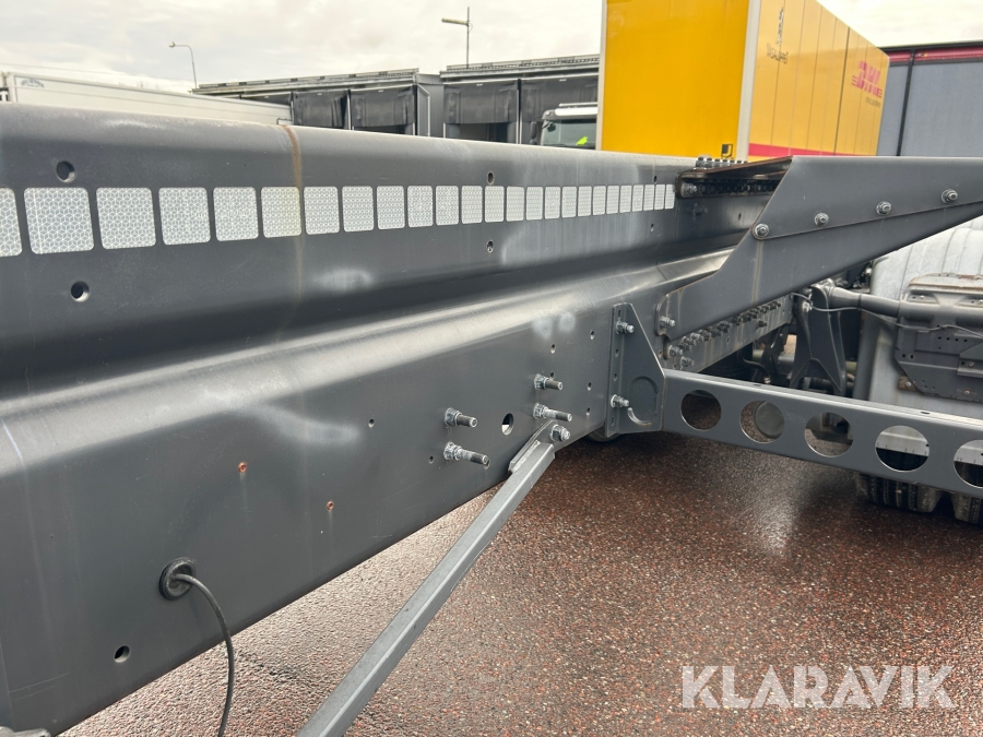 Containerchassie Scania ST39, Borlänge, Klaravik auktioner