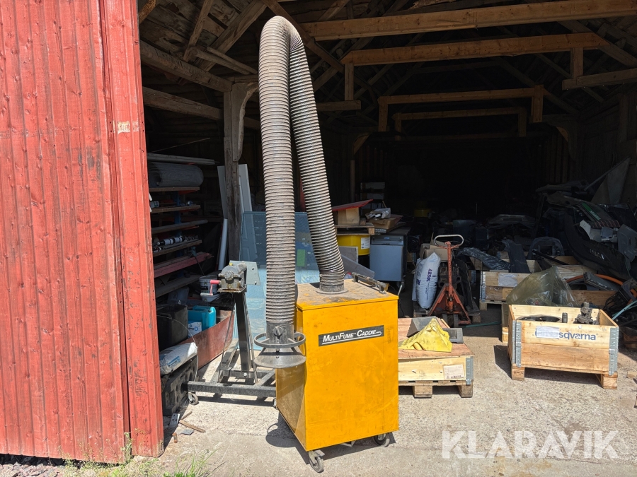 Svetsutsug Plymovent multifume caddie