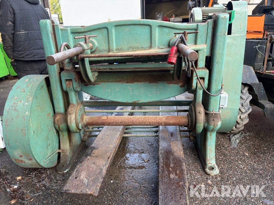 Plåtsax Alfa Laval 6 mm