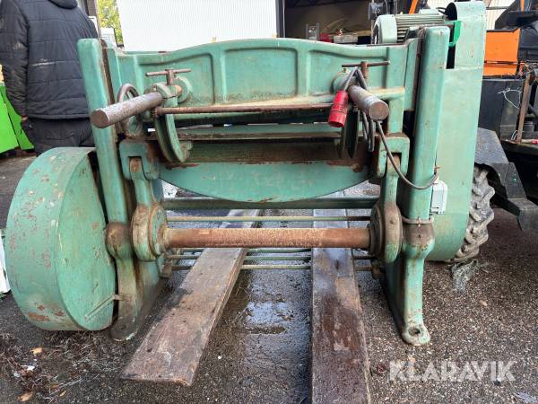 Plåtsax Alfa Laval 6 mm