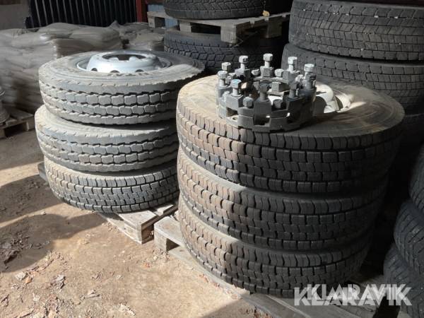 Hjul Volvo 4x4 Continental 6st