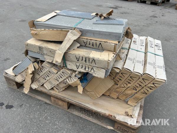 Klinkers Vitra Newcon D-grey 30x60 cm 17 lådor