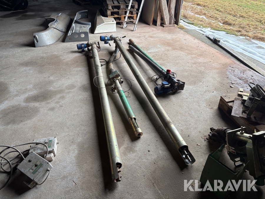 Skruvtransportörer Bevi 4st