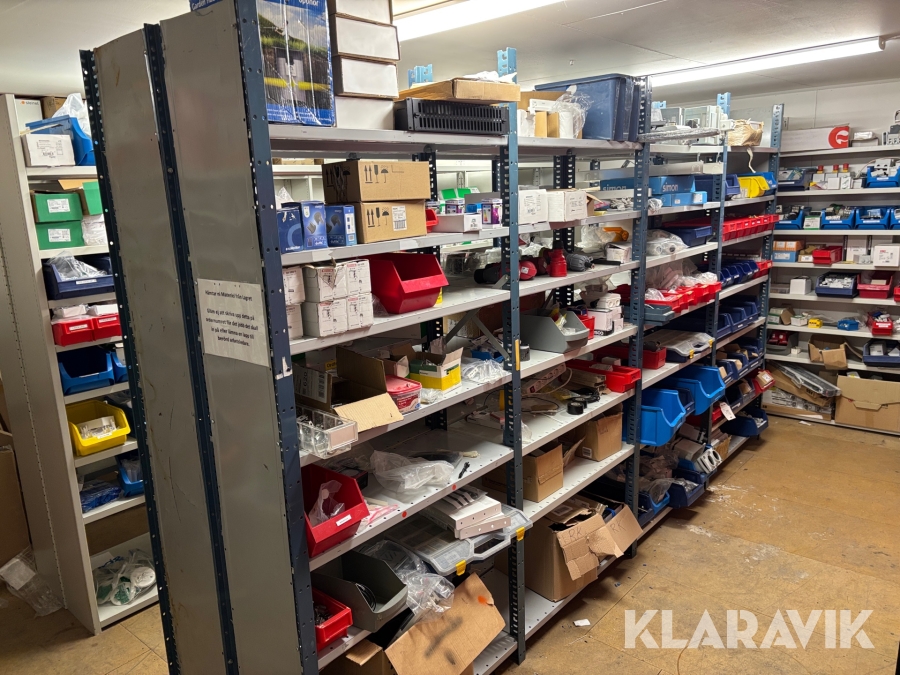 Diverse elprodukter och material