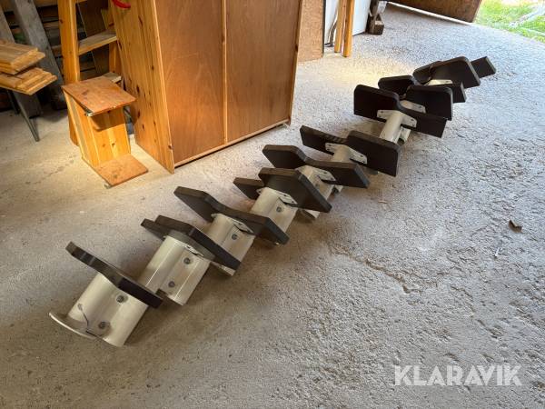 Spiraltrapp modul, vridbar