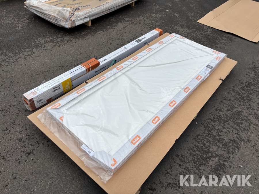 Innerdörr RAW Modern Malt 7x19 med karm