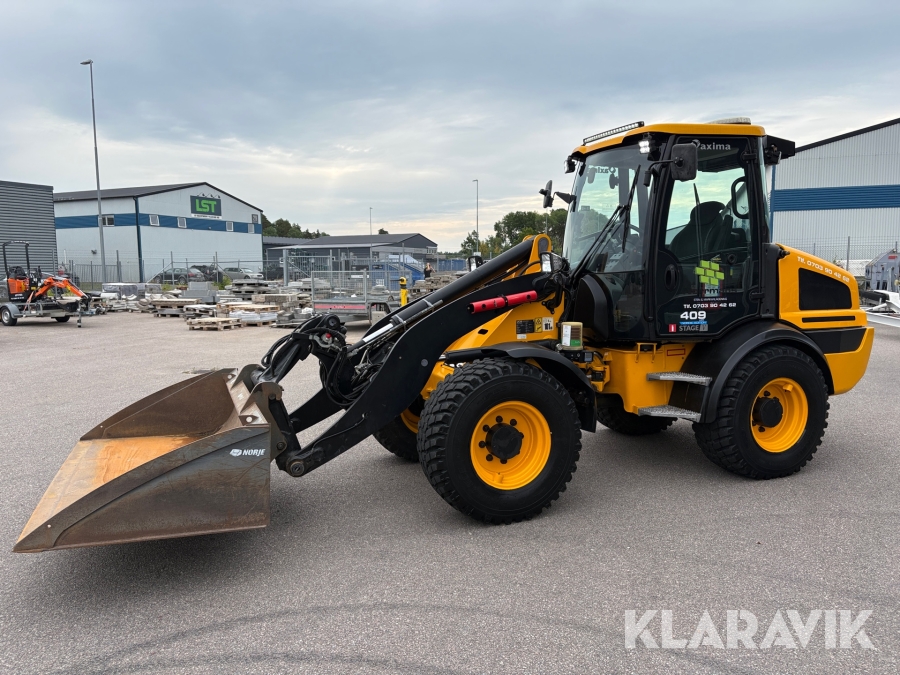 Hjullastare JCB 409 SV vinterutrustad