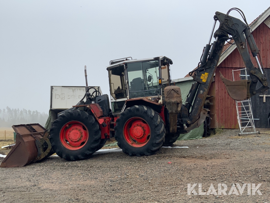 Grävlastare Huddig 960 med skopa