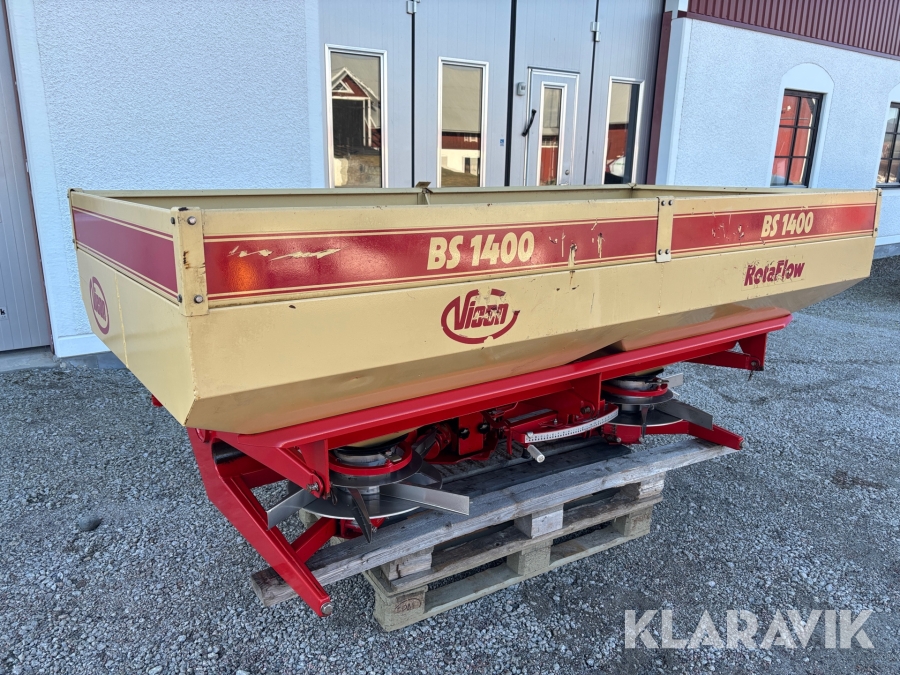 Konstgödselspridare Vicon BS 1400 RotaFlow