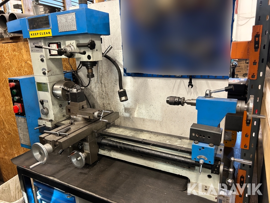 Multimaskin/Svarv/fräsmaskin MP 800