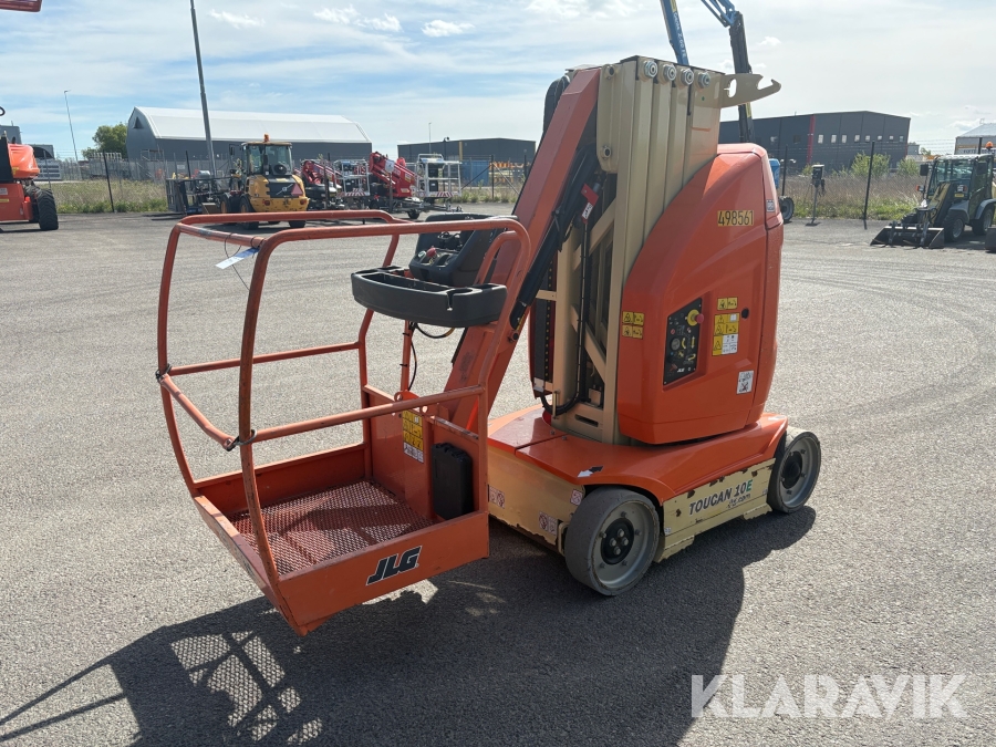 Pelarlift JLG Toucan 10E med jibb, batteri
