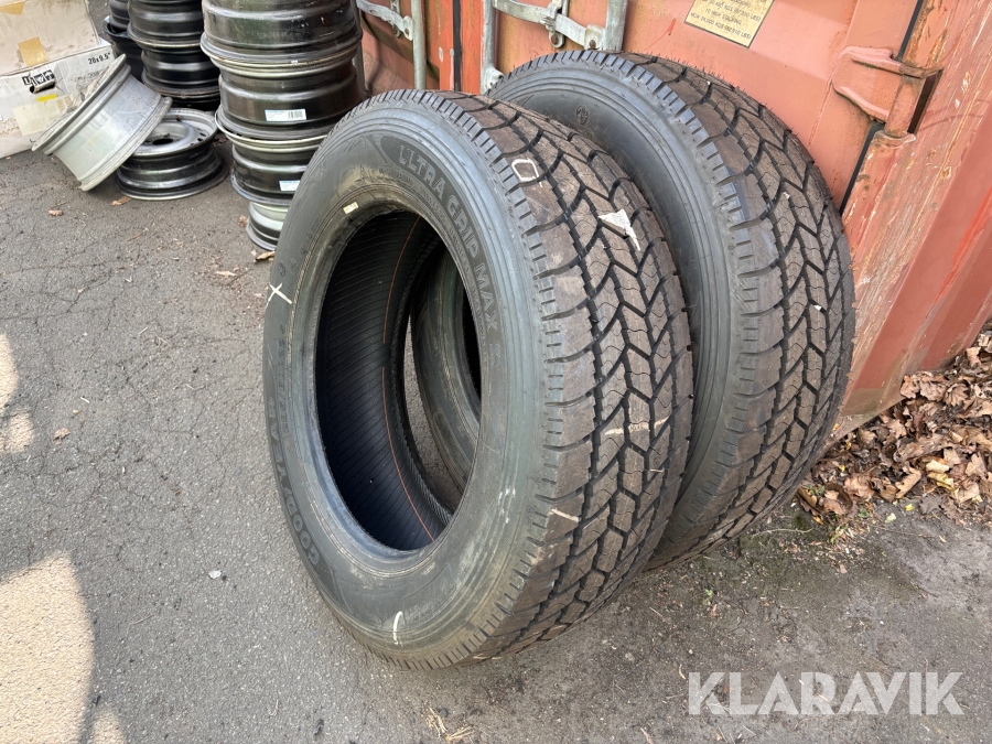 Lastbilsdäck GoodYear Ultra Grip Max S 295/60 R 22.5 - 2st